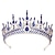 preiswerte Haarstyling-Zubehör-Luxuriöse barocke Kristall-Braut-Diademe, Strass-Krone, Braut-Diadem, Hochzeit, Haarschmuck für Damen-Modeschmuck