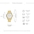 cheap Quartz Watches-Quartz Watch for Women Analog Quartz Geometrical Classic Big Face Full Iced Out Watch for  Bracelet Big Gold Cuban Chain Watch Hip Hop Watch