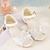cheap Kids&#039; Sandals-Girls&#039; Sandals Flats Daily Dress Shoes Princess Shoes School Shoes Glitter Portable Breathability Non-slipping Princess Shoes Big Kids(7years +) Little Kids(4-7ys) Daily Theme Party Walking Shoes