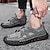 ieftine Încălțăminte manuală pentru bărbați-Bărbați Sandale Sandale plate Sandale de moda Sandale de drumeții în aer liber Pantofi lucrați manual Papuci de Apă Încălțăminte în amonte Casual Stiluri de Plajă Zilnic Plajă Plasă Respirabil