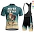 preiswerte Herrenbekleidungs-Sets-Herren Radtrikot mit Radhose kurz Trägern fahrradbekleidung Kurzarm MTB Mountain Rennrad Rot Königsblau Blau Fahhrad Schnelltrocknend Feuchtigkeitsableitung Spandex Sport Geometrisch Lustig Bekleidung