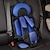 baratos Capas para bancos de automóveis-Tapete de assento de segurança infantil para cadeiras respiráveis de 6 meses a 12 anos de idade almofada de assento de carro de bebê ajustável almofada de assento de carrinho