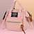 cheap Backpacks &amp; Bookbags-Women&#039;s Handbag Crossbody Bag Bucket Bag Boston Bag Nylon Shopping Daily Zipper Large Capacity Durable Anti-Dust Solid Color Color Block Light Pink Light Blue RGB
