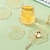 levne Kuchyňské náčiní a pomůcky-akrylový kulatý podtácek s držákem, čiré zlaté fóliové podložky, 6 podložek 1 úložný kryt, dekorace na stůl, párty podložka, dárek k dekoraci domácnosti