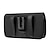 abordables bolsa de telefono universal-Funda de nailon para teléfono móvil, con clip para cinturón, bolsa de transporte de 4,7 a 6,8 pulgadas, riñonera