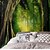billige Blomster &amp; planter tapet-landskab tapet vægmaleri grønne skove vægbeklædning klistermærke skræl og stick aftageligt pvc/vinyl materiale selvklæbende/klæbende påkrævet vægindretning til stue køkken badeværelse