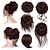 preiswerte Chignons/Haarknoten-Haarteil für unordentliches Haar, 5 Packungen für Frauen, kurzer Dutt, zerzaustes synthetisches elastisches Haargummis, Haarteil für Frauen und Mädchen von Bug#