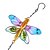 abordables Atrapasueños-Campanas de viento de colibrí de 1 pieza, campanas de viento de música de vidrio de metal para interiores y exteriores, campanas románticas móviles para decoración de jardín, patio, patio trasero o festival/los mejores regalos para madres y mujeres
