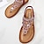 ieftine Sandale de Damă-Pentru femei Sandale Boho Sandale plate Mărime Plus Size Zilnic Plajă Vară Piatră Semiprețioasă Flori Toc Drept Epocă Casual Imitație Piele Loafer Argintiu Negru Mov