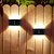 baratos Candeeiros Luzes de Exterior-Iluminação externa à prova d&#039;água lâmpadas de parede solar para cerca de varanda pátio lâmpada externa lâmpada de luz solar decoração de jardim para casa