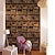 cheap Architecture &amp; City Wallpaper-Retro Bookshelf Wallpaper Peel and Stick Wall Sticker for Home Decor Wall Decor Living Room Bedroom 45x1000cm (18&#039;&#039;x393.7&#039;&#039;)