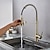 cheap Kitchen Faucets-Kitchen Faucet Pull Donw High Arc Spout, 360 Swivel Single Handle Sink Mixer Taps, Kitchen Vessel Tap with Hot and Cold Water Hose