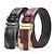 cheap Men&#039;s Belt-Men&#039;s Faux Leather Belt PU Belt Silver Black Alloy Plain Daily Wear Going out Weekend