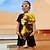 ieftine seturi 3d pentru băiat-Băieți 3D Grafic Animal Leu Tricou și Pantaloni scurți Set tricouri Set de îmbrăcăminte Manșon scurt Imprimeuri 3D Vară Primăvară Activ Sport Modă Poliester Copii 3-13 ani În aer liber Stradă Vacanță