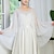 voordelige Cape-Damesomslag Cape Vintage Elegant Mouwloos Polyester Bruiloftsomslagen Met Pure Kleur Voor Bruiloft Zomer