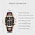 ieftine Ceasuri Quartz-Bărbați Ceasuri de cuarț Lux Cadran mare Modă Afacere Afișarea fazei lunii Calendar IMPERMEABIL Aliaj Piele Uita-te