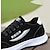 Χαμηλού Κόστους Ανδρικά Sneakers-Ανδρικά Αθλητικά Παπούτσια Καθημερινό Καθημερινά Γραφείο &amp; Καριέρα Πανί Αναπνέει Δαντέλα μέχρι πάνω Μαύρο κόκκινο Μαύρο Καλοκαίρι Άνοιξη