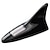 voordelige Carrosserie decoratie &amp; bescherming-auto haaienvin antenne solar anti achterlicht solar led dak waarschuwingslicht antenne decoratieve antenne