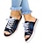 ieftine Sandale de Damă-Pentru femei Sandale Papuci Papuci de exterior Pantofi de confort În aer liber Plajă Culoare solidă Vară Toc Drept Vârf deschis Modă Casual minimalism Plimbare Pânză Loafer Albastru Deschis Negru