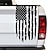voordelige Autostickers-amerikaanse usa vlag vrachtwagen achterklep vinyl sticker auto sticker compatibel met de meeste pick-up trucks en de meeste voertuigen