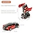 cheap RC Vehicles-One Button Deformation Toy Car Inertial Collision Automatic Conversion Robot For Children