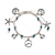 levne Šperky na tělo-jednoduchý copánkový přívěsek na kotník &amp; hvězdice atd tvar přívěsek letní plážový styl nohy šperky