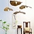 cheap Cluster Design-Ceiling Hanging Light Metal 30/40/50cm Chandelier Creative Personality Single Head Decorative Art Dining Room Ceiling Lamp Homestay Loft Staircase Lamp Bar Counter Living Room Lamp