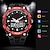 お買い得  デジタル腕時計-skmei メンズスポーツ腕時計ソーラーデジタル LED 軍事メンズ腕時計ファッションカジュアルエレクトロニクスクロノグラフラバー腕時計男性時計リロイやつ