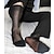Недорогие мужские носки-Муж. 2 пары Носки Толстые короткие носки Чулки Черный + дымчато-серый Черный Цвет Полотняное плетение Повседневные Классический Средней плотности Лето Весна Осень Стиль Традиционный / классический