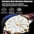 cheap Quartz Watches-POEDAGAR Men&#039;s Quartz Watch Fashion Luxury Casual Men Analog Wrist Watch Leather Strap Calendar Date Week Luminous Waterproof Quartz Men Watches