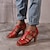 ieftine Sandale de Damă-Pentru femei Tocuri Sandale Blocați sandale pentru toc Tocuri stiletto Pantofi Romani Zilnic Culoare solidă Elimina Vară Toc Îndesat Vârf deschis Epocă minimalism Imitație Piele PU Curea Gleznă Roșu