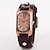 お買い得  クォーツ腕時計-ファッションカジュアルレディースウォッチフェイクレザーダイヤモンドストラップバンド長方形ケースクォーツ腕時計女性時計