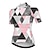 cheap Women&#039;s Jerseys-21Grams Women&#039;s Cycling Jersey Short Sleeve Bike Top with 3 Rear Pockets Mountain Bike MTB Road Bike Cycling Breathable Quick Dry Moisture Wicking Reflective Strips Pink Sports Clothing Apparel