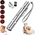 economico Giochi per gatti-tappetino per cani, usb ricaricabile laser cat teaser stick multi-pattern viola lightcat giocattoli forniture per animali domestici giocattoli cat teaser penpet mat