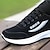 cheap Men&#039;s Sneakers-Men&#039;s Sneakers Casual Daily Office &amp; Career Canvas Breathable Lace-up Black Red Black Summer Spring