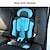 tanie Pokrowce na fotele samochodowe-mata bezpieczeństwa dla dzieci w wieku od 6 miesięcy do 12 lat oddychające maty na krzesła poduszka do fotelika samochodowego dla dziecka regulowana podkładka pod siedzisko wózka