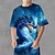 billige Drengs 3D Dyr-Drenge 3D Grafisk Dyr Drage T-shirt &amp; Shorts T-shirt sæt Tøjsæt Kortærmet 3D-udskrifter Sommer Forår Aktiv Sport Mode Børn 3-13 år udendørs Ferierejse Gade Regulær
