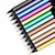 tanie Długopisy i ołówki-Metaliczne kolorowe kredki 18szt kolorowanie szkicowanie ołówek materiały artystyczne, prezent z powrotem do szkoły