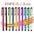 baratos Canetas Stylus-10 pçs/lote caneta stylus de silicone capacitiva universal stylus tela canetas lápis de cor aleatória para ipad celular