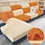 billige Betræk til sofasæde og -armlæn-stretch sofa sædepudebetræk slipcover elastisk sofa lænestol loveeat 4 eller 3 personers grå ensfarvet solid blød holdbar vaskbar