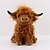 ieftine Jucării Noi-păpușă adorabilă de pluș vacă din munții - moale &amp; jucărie scoțiană drăgălașă de vaca cu păr lung