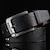 abordables Cinturones de hombre-Hombre Bandas Cinturón Cinturón para hombres Cinturón de Cintura Negro Marrón Cuero de PU Legierung Contemporáneo moderno Color sólido/liso Ropa Cotidiana Vacaciones Casual Diario