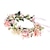 baratos Acessórios de penteados-coroa de flores grinalda floral tiara coroa floral festivais de casamento adereços fotográficos capacete (rosa)