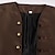 preiswerte Herren Kostüme-Pirates of the Caribbean Piraten der Karibik Cosplay Kostüm Outfits Kostüm Cosplay Cosplay-Kostüm Film Cosplay for Herren Erwachsene Maskerade