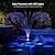 voordelige Onderwaterverlichting-solar fontein opgewaardeerd innovatieve zonne-energie fontein pomp kleurrijke 160mah batterij solar fontein pomp 3w 5v led verlichting drijvende tuin fontein pomp zwembaden vijver gazon decor