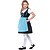 economico Bambini-Oktoberfest Dirndl Abiti tradizionali Blusa Dirndl Oktoberfest / Birra Bavarese Bavarese Wiesn Stile Tradizionale Prati Ragazze Panno in stile tradizionale Top Vestito Grembiule