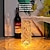 abordables Décors et éclairages nocturnes-lampe de table en cristal lampes d&#039;ambiance cadeau de noël moderne contemporain alimenté par usb pour chambre filles chambre cristal &lt;5V&gt;
