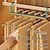 cheap Home Storage &amp; Hooks-Folding Pant Rack Telescopic Multi-functional Pant Hanger Home Hanging Pant Special Pant Clip Wardrobe Storage Artifac