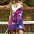 cheap Women&#039;s Golf Clothing-Women&#039;s Tennis Dress Golf Dress Pink Blue Purple Sleeveless Lightweight Dress Tennis Outfit Ladies Golf Attire Clothes Outfits Wear Apparel