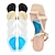 tanie Wkładki i podpodeszwy-1 para stóp zapalenie powięzi podeszwowej podparcie łuku stopy wkładki do butów zagęszczające żelowe podkładki łukowe na płaskostopie-samoprzylepne wkładki do poduszek łukowych dla mężczyzn i kobiet